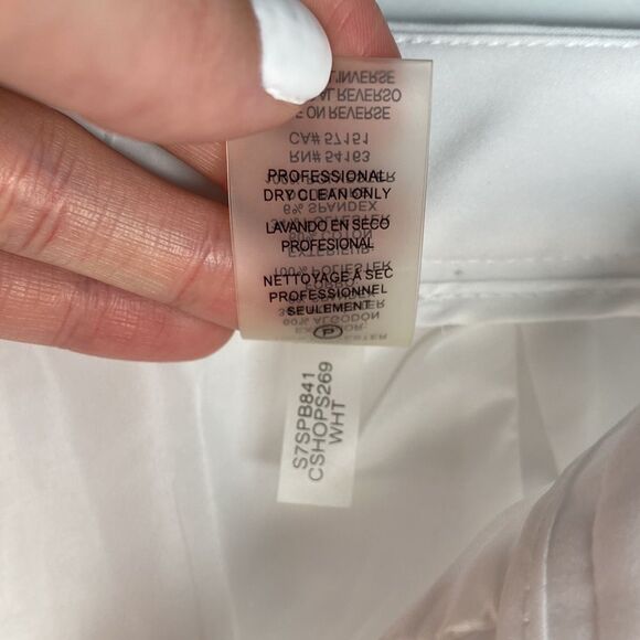 Straight Fit Highline White Pants - Picture 6 of 10